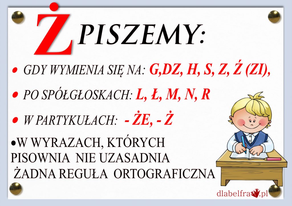Wszystkie Zasady Ortograficzne Test Plansze z zasadami ortograficznymi dla uczniów klas I-III | Dla Belfra