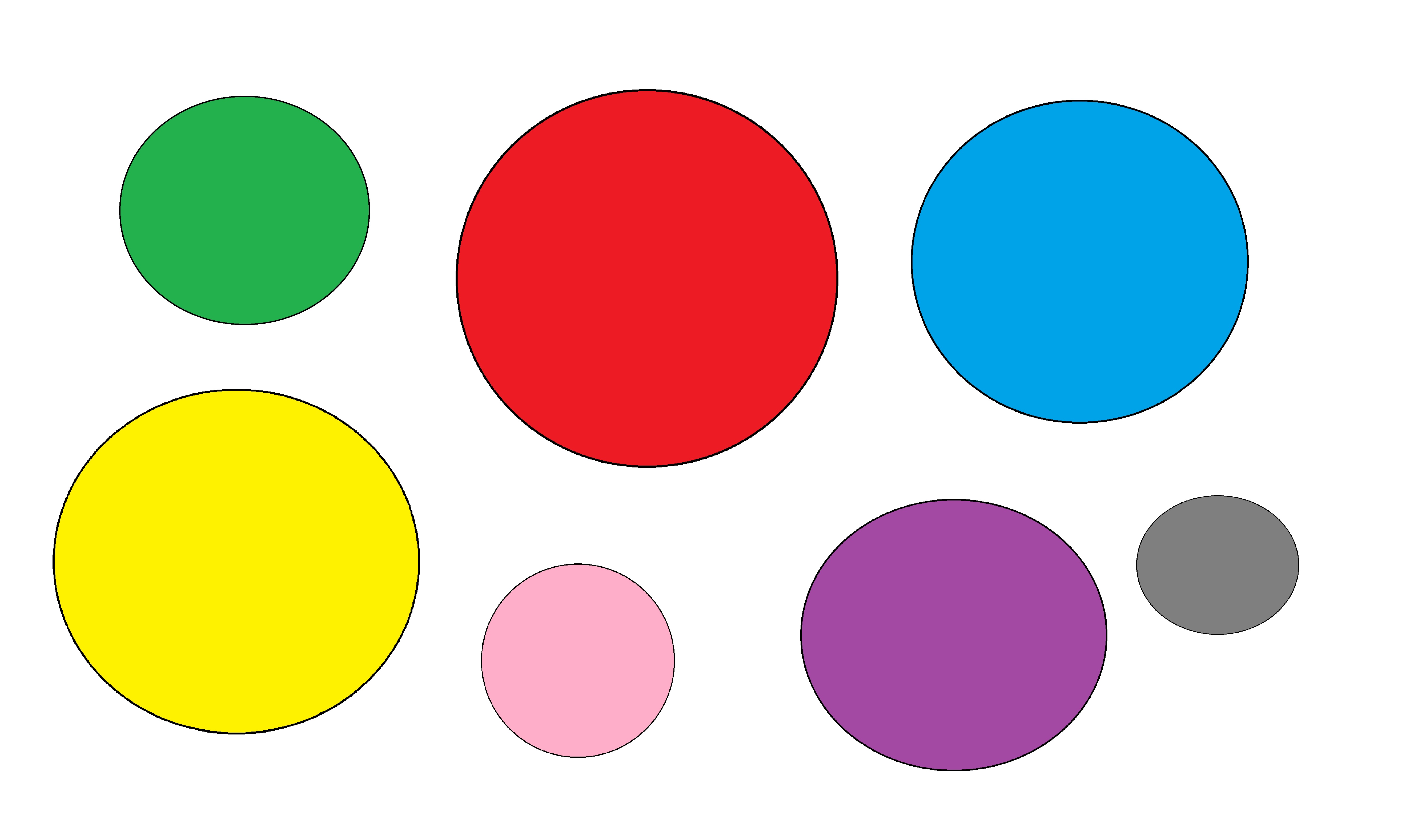Круг на равные фигуры. Круг фигура. Цветные круги для детей. Кружочки для детей. Круги разного размера и цвета.